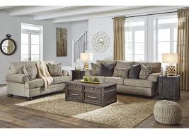 Inspired by english country sofas, this style features plump seat cushions, classic english arms, and french seaming overall. Kananwood Oatmeal Sofa And Loveseat Country House Furniture