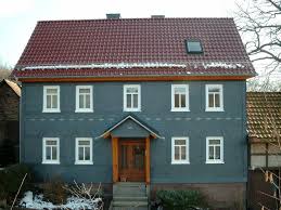 Kunstvolle Schieferfassade Mit Bordure Von Der Engelhardt Dach Wand Gmbh In Heilbad Heiligenstadt 37308 Dachdecker Co Schiefer Fassade Style At Home Dach