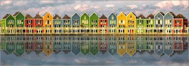 Sabine Wagner Die Bunten Strandhauser Von Houten Niederlande Bunte Hauser Strandhaus Holland Strandhauser