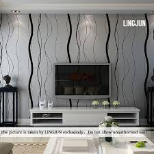 Achieve a cool boys teenage bedroom with these blue wallpaper. Modern Minimalist Non Woven Water Plant Pattern 3d Grey Wallpaper Living Room 1000x1000 Wallpaper Teahub Io