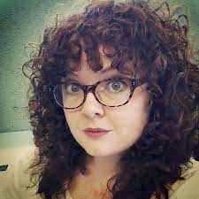 Hairstyles For Naturally Curly Hair With Bangs And Glasses New Hairstyles Haircuts Hair Colo Curly Hair Styles Curly Hair With Bangs Hairstyles With Bangs