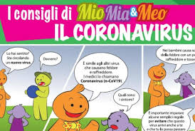 I dati italiani sono provinciali, i morti per regione. Coronavirus Fumetto Spiega 7 Regole Ai Bambini