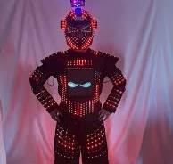 Amazon.com: Earthradius Full Color Pixel LED Robot Suit ...
