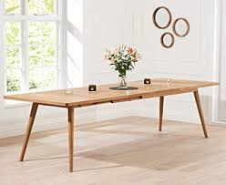 The retro extendable dining table defines understated elegance. Tivoli 200cm Retro Oak Extending Dining Table Tivoli