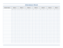 free printable blank attendance sheets attendance sheet