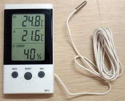 Indoor Outdoor Thermometer Hygro Dt 3 Outdoor Thermometer Thermometer Indoor Outdoor