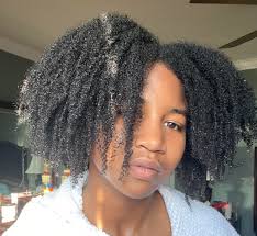 Divide your hair into three sections: Post Shower 4c Wet Hair Curl Pattern Naturalhair