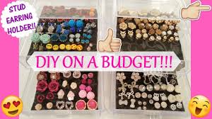 Maybe you would like to learn more about one of these? Diy Stud Earring Holder Youtube