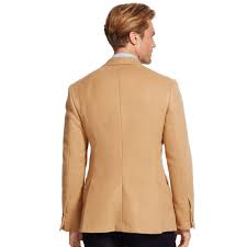 The camel hair sport coats are made in such a way that it can help you to reduce your effort on its maintenance. Ralph Lauren Camel Blazer Shop Clothing Shoes Online