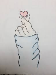 All the best bts v drawing easy 38+ collected on this page. Heart Sign Kpop Drawings Bts Drawings Drawings