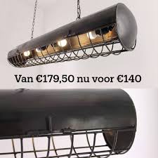 Sale Industriele Zwart Metalen Hanglamp Met Stoere Ketting In 2020 Hanglamp Lampen Wandlamp
