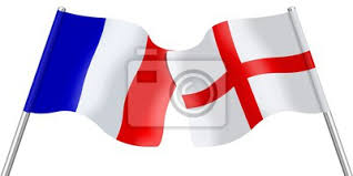 ), officially the french republic (french: Flagi Francji I Anglii Fototapeta Fototapety Angielka Ec Dyplomacja Myloview Pl