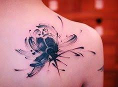 Black And White Watercolor Tattoo Black And White Watercolor Lotus Tattoo Google Search Flower Tattoos Flower Tattoo Designs Tattoos