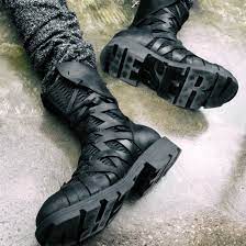 Купить Высокие мужские ботинки на шнуровке «HIMIA» в интернет магазине по  недорогой цене c доставкой по Москве и РФ