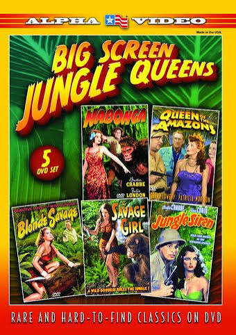 Big Screen Jungle Queens (dvd)