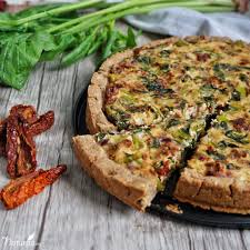 Die Leckerste Spinat Quiche Vegan Glutenfrei Naturita By Margarita Quiche Vegan Glutenfreie Vegane Rezepte Spinat Quiche