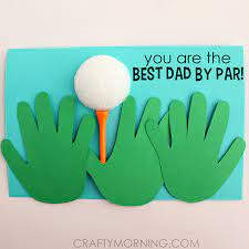 Maybe you would like to learn more about one of these? Handprint Golfer Father S Day Card For Kids To Make Crafty Morning