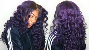 Proof that eggplant is the hair color trend that looks sexy on everyone eggplant as a hair color exudes the same level of sex appeal as using its respective emoji — subtle, but powerful. Diy Purple Hair Color Ft Ali Grace Hair Youtube