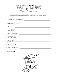 Unscrambling the letters is not only fun, but it may improve your children's spelling skills. Word Scrambles Worksheets Activity Shelter