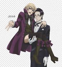 Ciel black butler black butler x reader grell alois modern reader. Ciel Phantomhive Sebastian Michaelis Black Butler Anime Sebastian Purple Black Hair Cartoon Png Pngwing