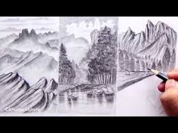 simple landscape painting abstract abstract artwork landscape