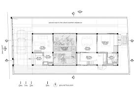 Completed in 2012, this contemporary home features a winding laterite stone wall which begins at the entrance of. Gallery Of The Breathing Wall Residence Lijo Reny Architects 35