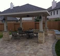 Add a seating area with patio pavers or lead people from one area of your yard to another with stepping stones. How To Landscape With Pavers Lawnstarter