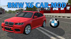 Bmw X6 Car Mod In Bus Simulator Indonesia Mod For Bussid Bussid V3 4 Youtube