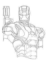 Iron Man Coloring Page For Kids Iron Man Pictures Coloring Pages Marvel Drawings