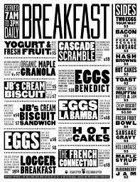 Breakfast Restaurant Menu Design Menu Design Menu Restaurant