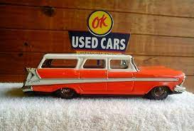 Vintage Tin Toy Car Plymouth Fury Station Wagon Rare Bandai Au 150 00approx Nok943 51 Tin Toys Vintage Tin Vintage Toys