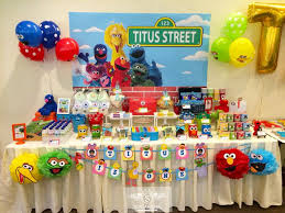 Sesame Street Candy Buffet Table Sesame Street Birthday Sesame Street Birthday Party Sesame Street