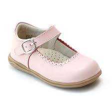 L Amour Girls Scalloped Trim Leather Mary Janes Toddler Girl Shoes Leather Mary Janes Girls Shoes Kids