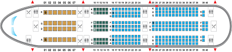 As of march 11, the airline had 69 these seats are installed with 31 inches of pitch. Seat Map Boeing 787