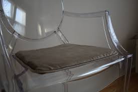 Ghost Chair Custom Seat Cushion Custom Seat Cushions Apartment Style Seat Cushions