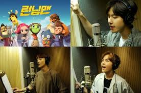 The regular members of running man have the best variety skills and it's hard to find celebrities that can match their timing. Exo Cbx To Sing Theme Song For New Animated Running Man What The Kpop