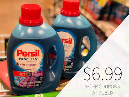 $4 off (2 days ago) there's a new printable coupon available for $4/1 persil proclean liquid laundry detergent (150 oz. Persil Coupon I Heart Publix