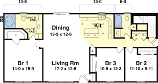 Featuring six different floor plan options in one, two or three bedrooms, westcreek ranch has a home layout you're sure to love. Ashley By Simplex Modular Homes Ranch Floorplan
