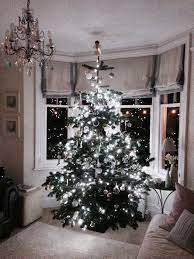 Plenty of bay window decorations to choose from. Bay Window Christmas Tree Xmas Window Decorations Holiday Decor Christmas Christmas Window Decorations