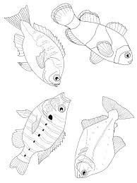 Kids N Fun Coloring Page Fish Fish Fish Coloring Page Coloring Pages Cool Coloring Pages