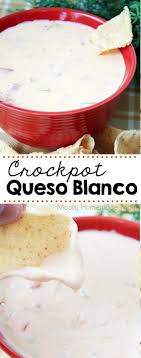Crockpot Queso Blanco Mostly Homemade Mom Recipe Food Queso Dip Recipes Crockpot Appetizers