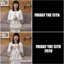 Any calendar year has a minimum of one friday the 13th, . Friday The 13th 2020 On Tumblr