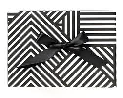 Black And White Striped Wrapping Paper Near Me Black And White Geometric Zig Zag Wrapping Paper Gift Wrap Stripes Modern Christmas Xmas Unique Holiday Gifts Xmas Wrapping Paper Holiday Gift Wrap