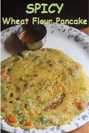 Spicy Wheat Flour Pancakes Recipe Gavhache Dhirde Recipe Breakfast Recipes Indian Wheat Flour Pancakes Indian Food Recipes Vegetarian