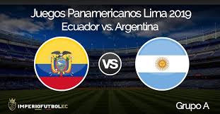 El partido empieza a las 19:30 horas en el estad. Ecuador Vs Argentina En Vivo Online Por Movistar Se Enfrentan Por El Grupo A Del Futbol Masculino De Lima 2019