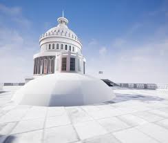 United States Capitol Low Poly United States Capitol United States Low Poly 3d Models