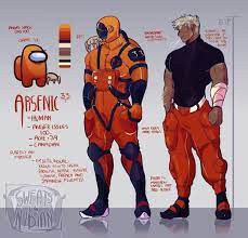 Kouya Koukoi Posted On Instagram Arsenic You Can Tell I M Making Ocs Inspired By Elements But They Aren T The Concept Art Characters Cute Art Character Art