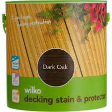 In contrast, paint sits on the surface, building a thin film. Wilko Anti Slip Decking Stain Dark Oak 2 5l Wilko
