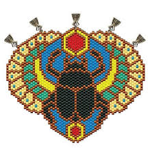 Un Porte Bonheur Motifs A Petites Perles Bijoux Peyote Perle Miyuki