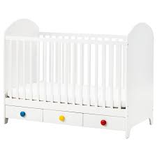 I hacked a sniglar baby cot into a retractable clothes drying rack. Cots Baby Cot Beds Ikea
